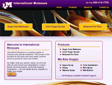 Tablet Screenshot of internationalmolasses.com